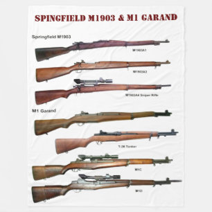 COUVERTURE POLAIRE SPRINGFIELD M1903 & M1 GARAND
