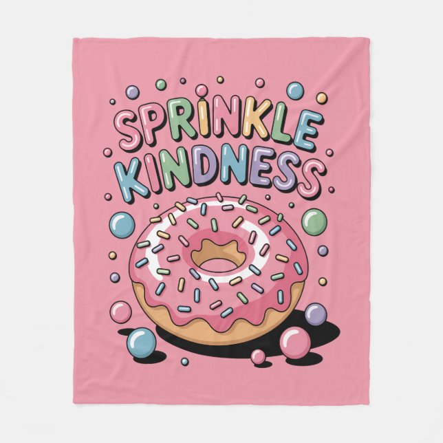 Couverture Polaire Sprinter la gentillesse | Donut (Devant)