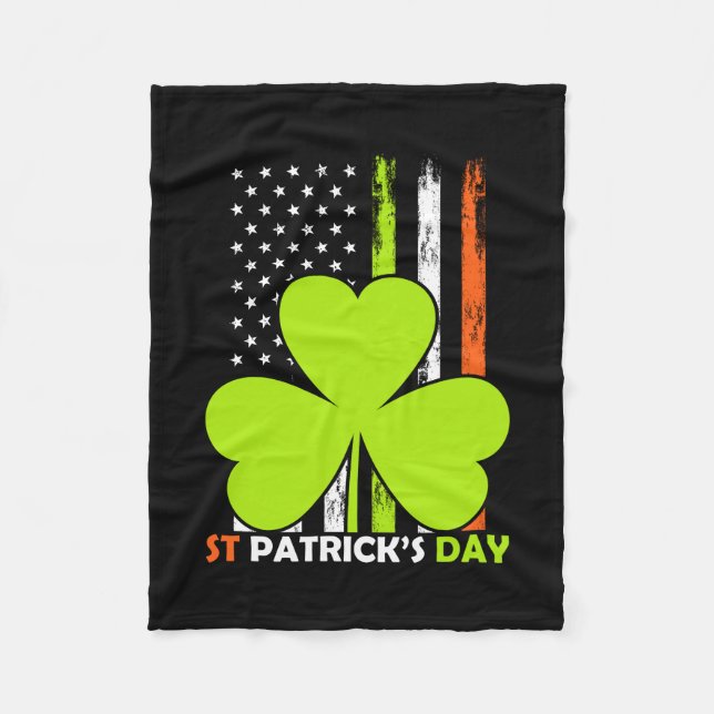 Couverture Polaire St Patrick S Day (Devant)