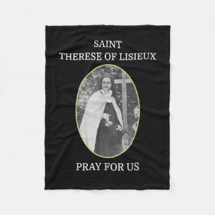 Couverture Polaire St Therese de Lisieux T-Shirt Saint Little Flower