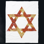 Couverture Polaire star de la pizza de david blanket<br><div class="desc">"star de la pizza de david ", inter-foi, "inter-foi""star de david""joyeuse hanoukka""chanoukah juif"Hanoukka, channukah, chanoukah, chanoukkah, hannuka</div>