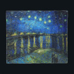 Couverture Polaire Starry Night Over the Rhone par Vincent Van Gogh<br><div class="desc">Nuit étoilée sur le Rhône par Vincent Van Gogh. C'est un vieux chef-d'oeuvre du peintre-maître néerlandais Vincent Van Gogh. Cette belle peinture a une belle couleur, vibrante, saturée. Vincent Van Gogh était un peintre impressionniste de poste hollandais. Ce tableau a été peint sur les rives du Rhône en France. Cette...</div>
