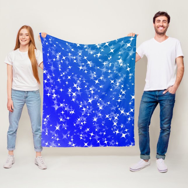 Couverture Polaire stars Fleece Blanket (En situation)