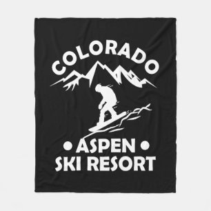 Couverture Polaire Station de ski d'Aspen Colorado