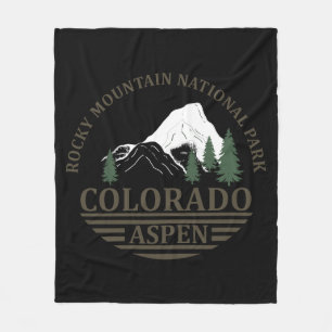 Couverture Polaire Station de ski du Colorado Aspen