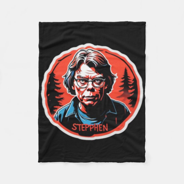 Couverture Polaire Stephen King Sticker (Devant)