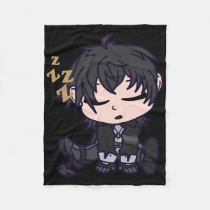 Couverture Polaire Sticker Masc Rover Chibi Wuthering Waves