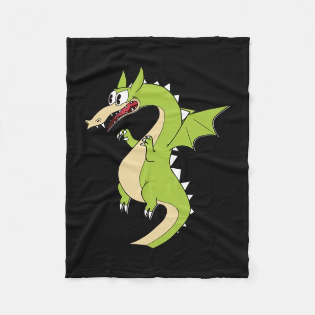 Couverture Polaire Sticker pour dragon à tête de cuppe (bâton à grim) (Devant)