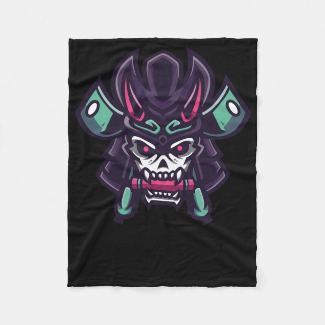 Couverture Polaire Sticker Samurai Shogun (Devant)