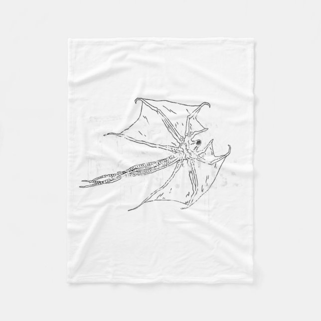 Couverture Polaire Stranger Things 4 Demobat Fly Friends Don't Lie  (Devant)