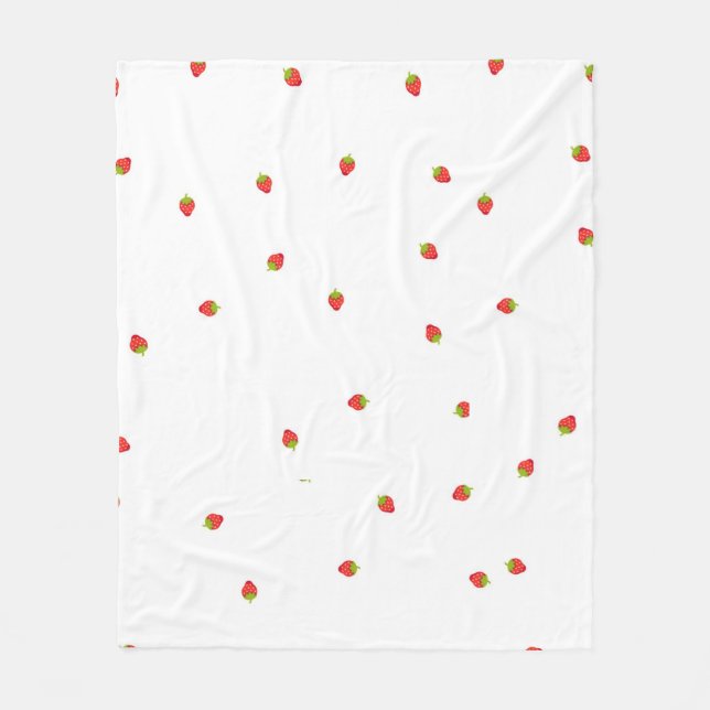 Couverture Polaire strawberry  (Devant)