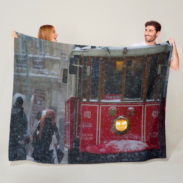 Couverture Polaire STREETCAR dans la NEIGE (En situation)