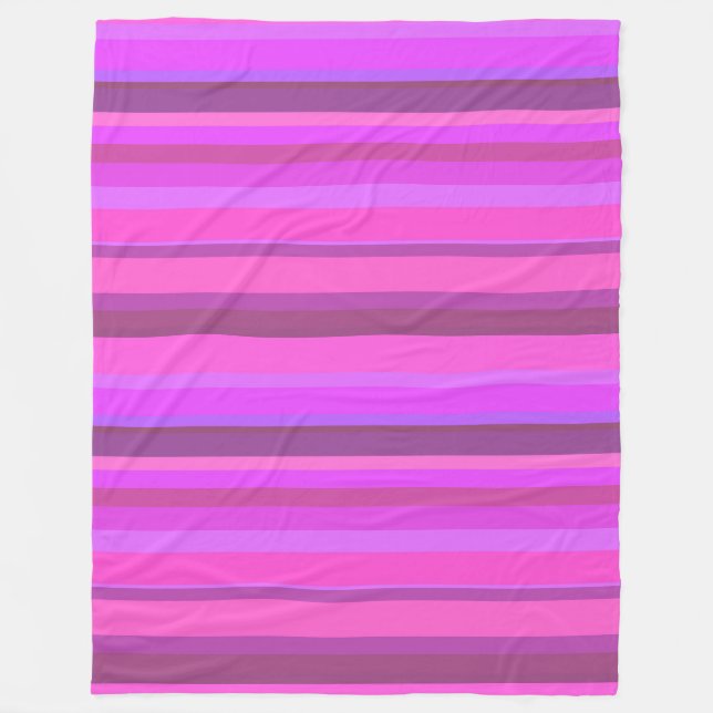 Couverture Polaire Stripes (Devant)