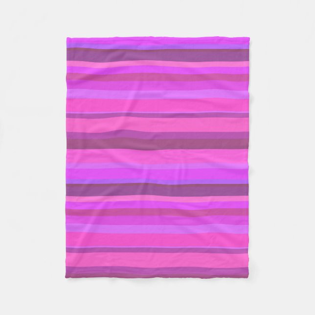 Couverture Polaire Stripes (Devant)