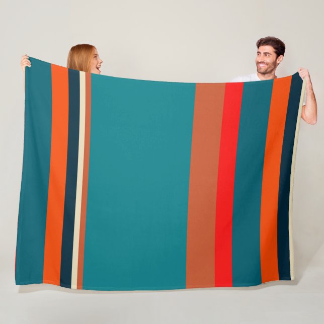 Couverture Polaire Stripes du sud-ouest 29 (En situation)