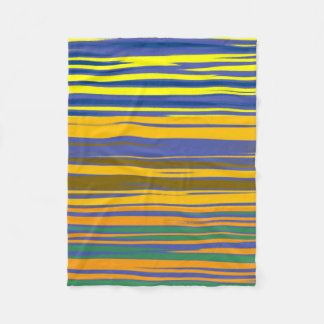 Couverture Polaire Stripes Pattern