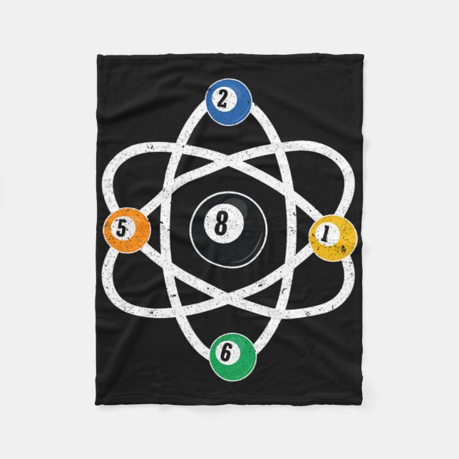 Couverture Polaire Structure atomique Billiards Hommes Fundy 8 Ball P (Devant)