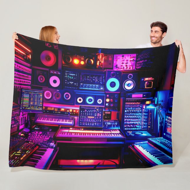 Couverture Polaire Studio de musique (En situation)