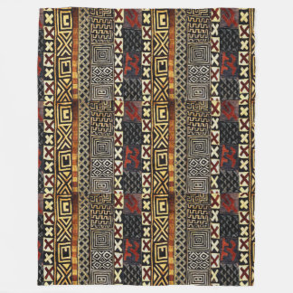 Couverture Polaire Style Africain Abstrait Conception de tissu de bou