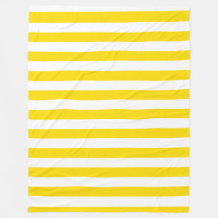 Couverture Polaire Style Blanc Jaune Gratuit Modèle Personnalisé Gran