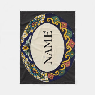 Couverture Polaire Style Carrelage mexicain Pays