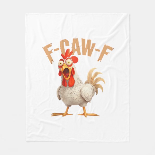 Couverture Polaire Style esthétique classique F-Caw-F (Devant)