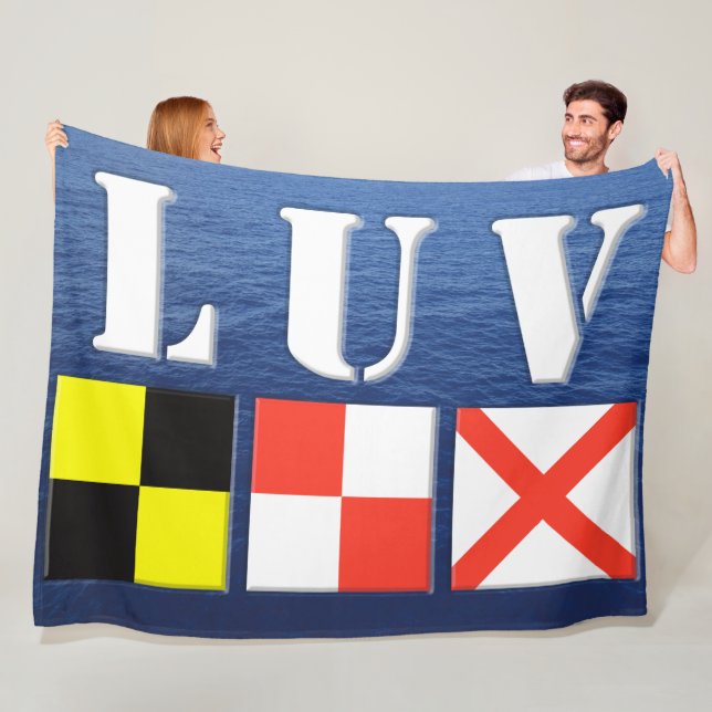 COUVERTURE POLAIRE STYLE LUV MARINE (En situation)