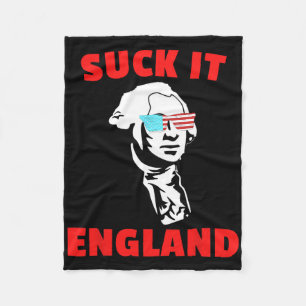 Couverture Polaire Suck It England Funny 4th Of July Maillot Pour Hom