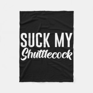 Couverture Polaire Suck My Shuttle