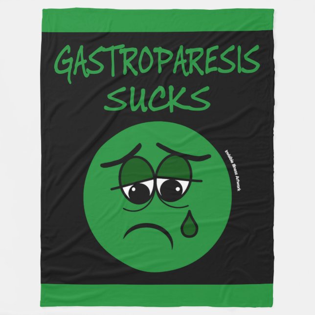 Couverture Polaire SUCKS...Gastroparesis (Devant)