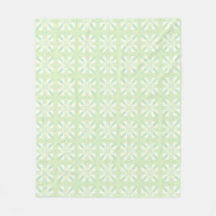 Couverture Polaire Sud-Ouest Inspiré Jaune Vert Blanc