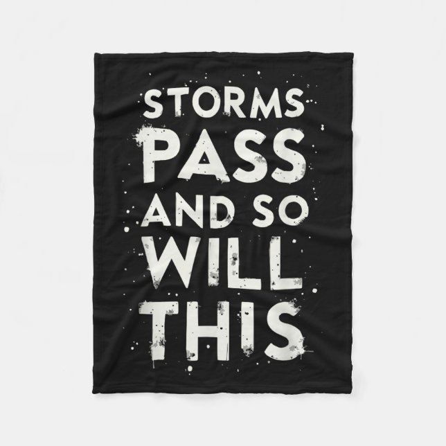 Couverture Polaire Suicide Awareness Depression Anxiety Mental Health (Devant)