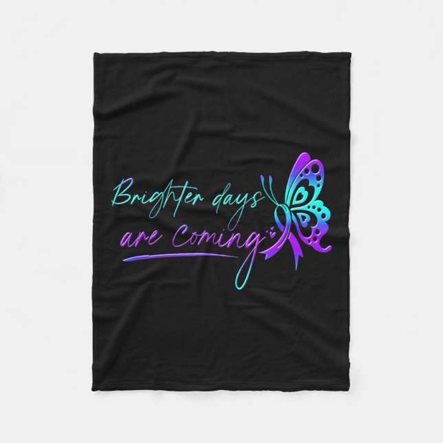 Couverture Polaire Suicide Awareness Suicide Prevention Suprt Survivo (Devant)