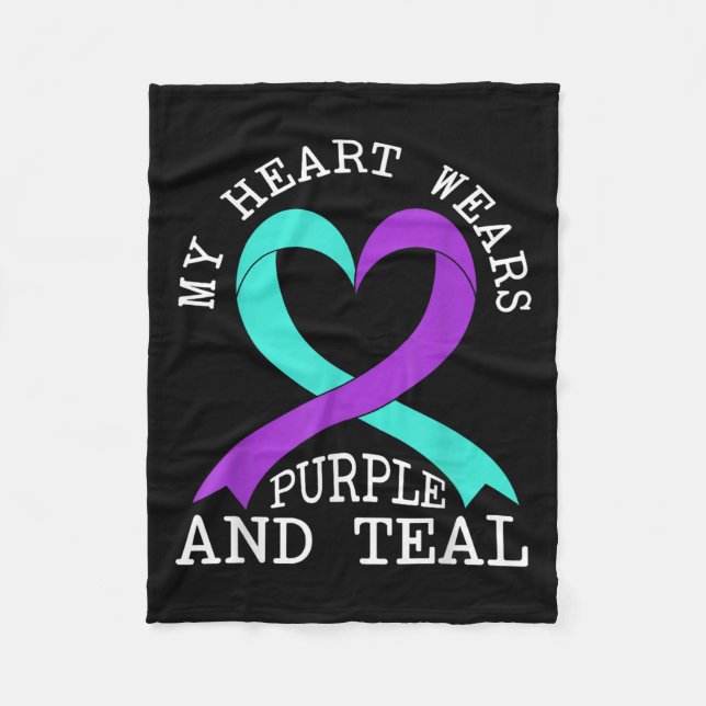 Couverture Polaire Suicide Awareness Suicide Prevention Suprt Survivo (Devant)