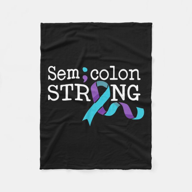 Couverture Polaire Suicide Awareness Suicide Prevention Suprt Survivo (Devant)