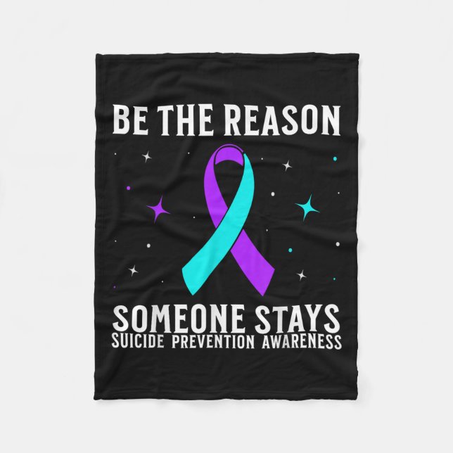 Couverture Polaire Suicide Awareness Suprt Suicide Prevention Awarene (Devant)