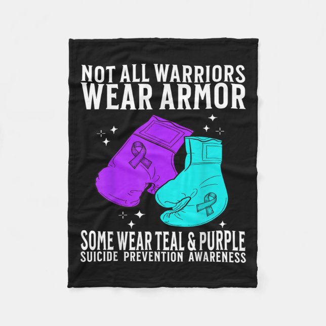 Couverture Polaire Suicide Awareness Suprt Suicide Prevention Awarene (Devant)