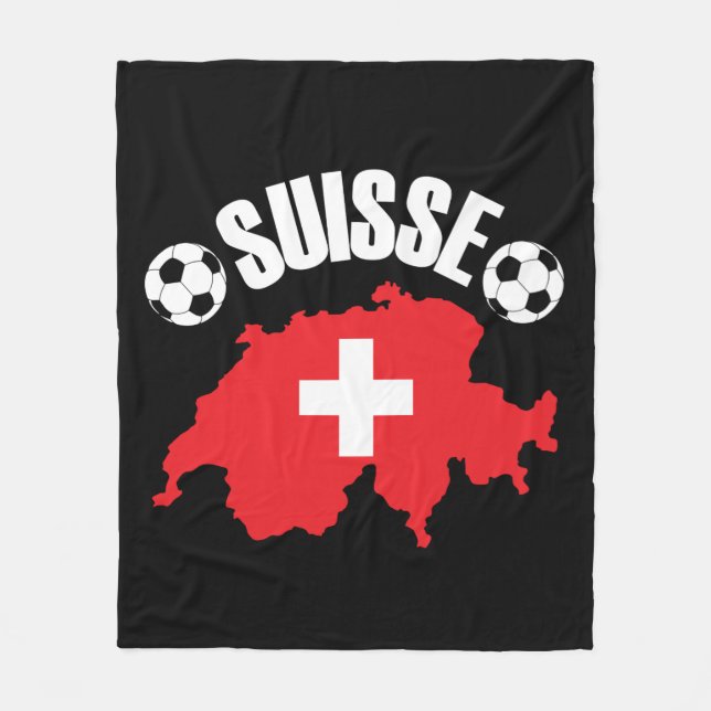 Couverture Polaire Suisse Suisse Football (Devant)