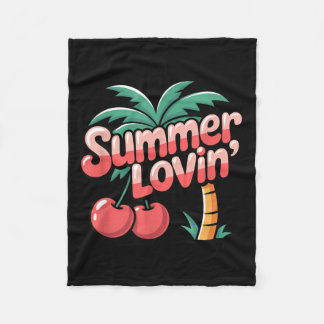 Couverture Polaire Summer Lovin Tropical Beach Paradise