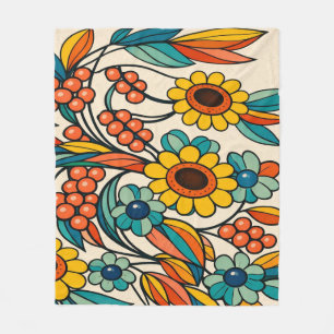 Couverture Polaire Sunstream Bloom