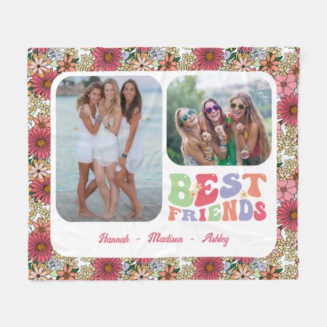 Couverture Polaire Super Best Friends 2 Photo (Devant (Horizontal))