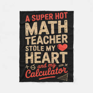Couverture Polaire Super Chaude Prof De Maths A Volé Ma Calculatrice 