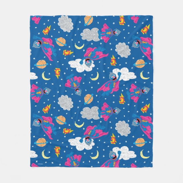 Couverture Polaire Super Grover 2.0 Motif Sky de nuit (Devant)