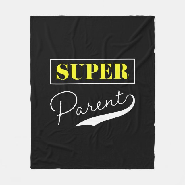 Couverture Polaire Super Parent (Devant)