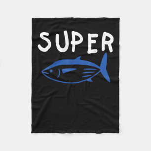 Couverture Polaire Super Tuna Fish Army Drôle Kpop Musique Cadeaux Ho