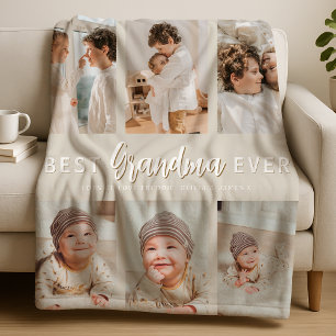 Couverture Polaire Superbe Meilleure Grand-mère jamais 6 Photos 