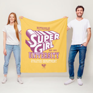 Couverture Polaire Supergirl Metropolis University Athletics Départem