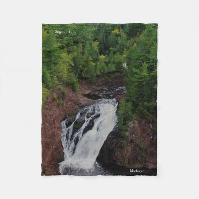 Couverture polaire Superior Falls (Devant)
