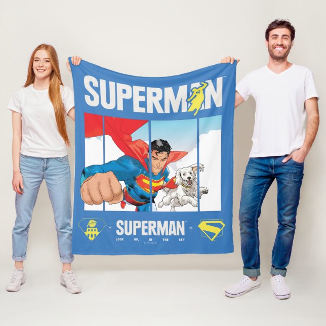 Couverture Polaire Superman et Krypto prennent l'avion (En situation)