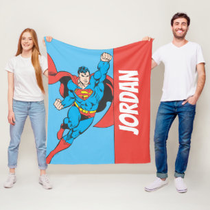 Couverture Polaire Superman Poing droit levé